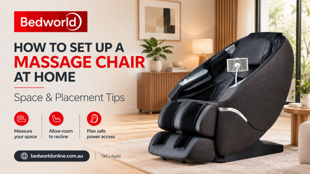 How to Set Up a Massage Chair at Home: Space and P Setting up a massage chair at home requires careful planning to ensure comfort, easy movement, and proper functionality. Choosing the right location, measuring available floor space, maintaining sufficient clearance around the chair, and selecting a flat